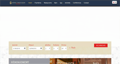 Desktop Screenshot of hotelchichkhan.com